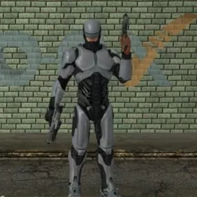 Robocop 3d model