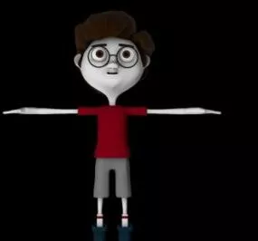 Kid 3d model