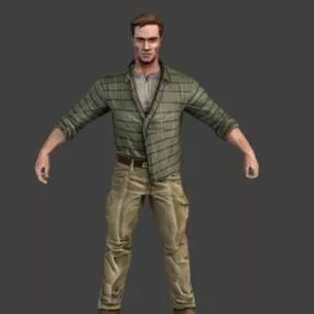 Douglas Quaid 3d model