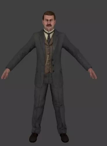 Female Doctor 3d model