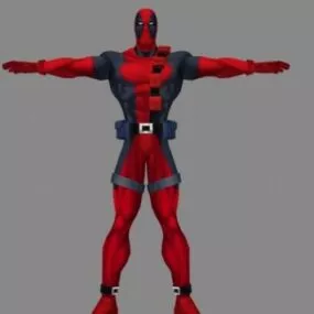 Deadpool 3d model