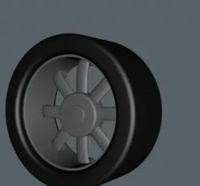 Easy Wheel 3d model