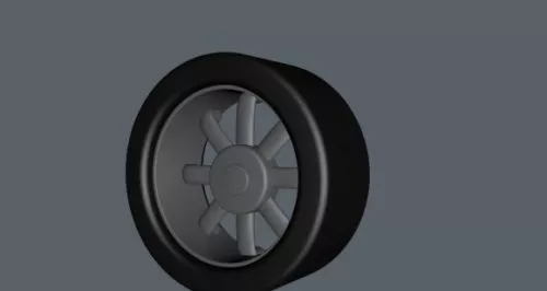 Easy Wheel 3d model Easy Wheel 3d model