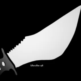 Military Knife 3d model