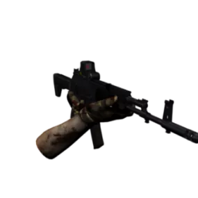 New AK Gun 3d model