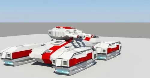 SH-67 Battle Tank 3d model SH-67 Battle Tank 3d model