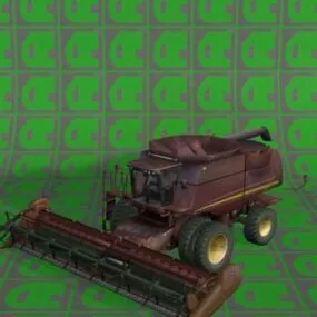 Harvester 3d model