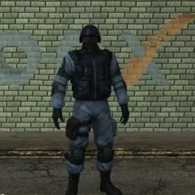 Gcpd Swat 3d model