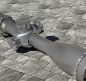 Rifle Scope 3d model