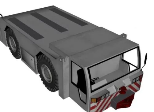 Tow Tractor Wgqy18 3d model Tow Tractor Wgqy18 3d model