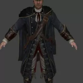 Haytham Kenway 3d model