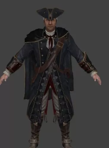 Haytham Kenway 3d model Haytham Kenway 3d model