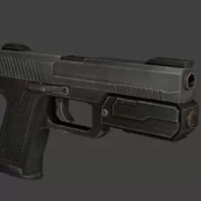 Pistol Mk23 3d model
