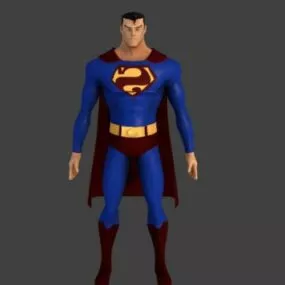 Superman 3d model