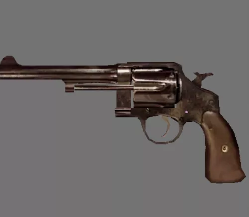 Pepperbox Revolver Gun 3d model