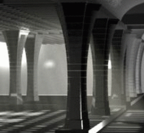 Castle Interior Scene 3d model