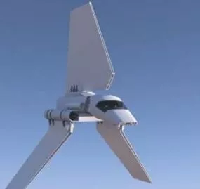 Star Wars Emperor Shuttle 3d model