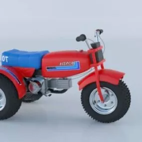 Atc 70 Bike 3d model