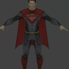 Superman 3d model