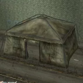 Old Tent 3d model