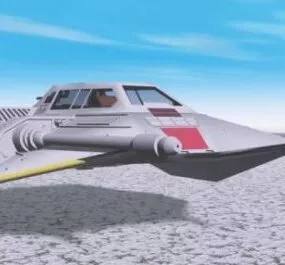 Star Wars Snowspeeder 3d model