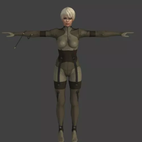 Octopus Base Mesh 3d model