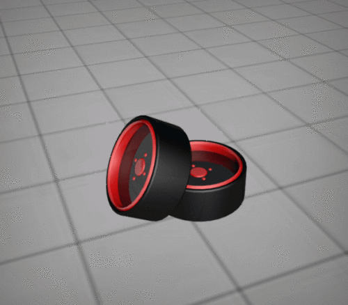 Complete Rim Car Wheel 3d model