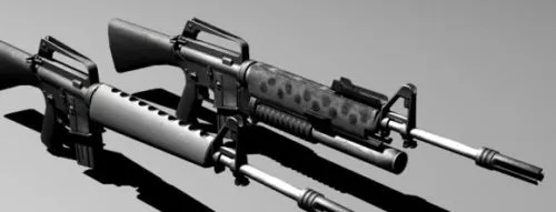 M16 Rifle Gun 3d model M16 Rifle Gun 3d model