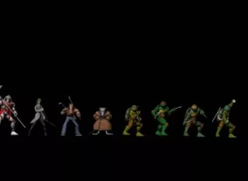 Tmnt Characters 3d model Tmnt Characters 3d model