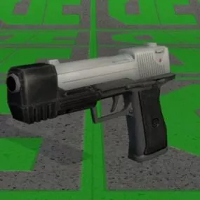 Pistol Handgun 3d model