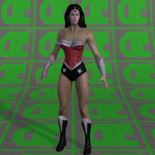Wonder Woman 3d model Wonder Woman 3d model