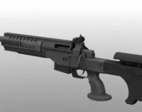 Jng-90 Rifle Gun 3d model