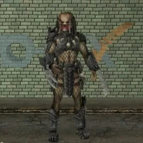 Predator Youngblood 3d model