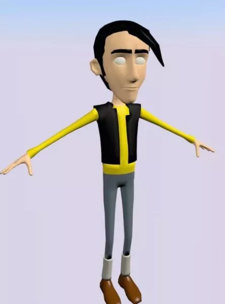 Cartoon Boy Character 3d model Cartoon Boy Character 3d model
