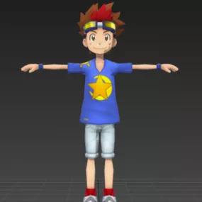 Tagiru Akashi Anime 3d model
