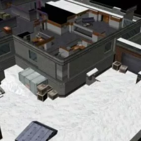 Cs Office Building 3d model