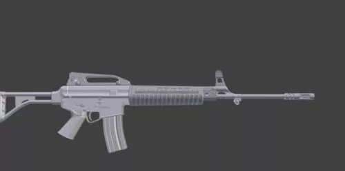 SS2V1 Military Gun 3d model SS2V1 Military Gun 3d model