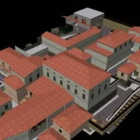 Italy Rome City Scene 3d model