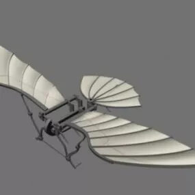Da Vinci Flying Machine 3d model