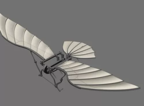 Da Vinci Flying Machine 3d model Da Vinci Flying Machine 3d model