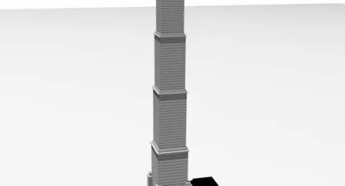 Empire State Tower 3d model Empire State Tower 3d model