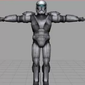Star Wars Republic Commando 3d model