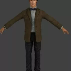 Eleventh Doctor Who 3d model