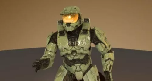 Mastercheif Halo Character 3d model Mastercheif Halo Character 3d model
