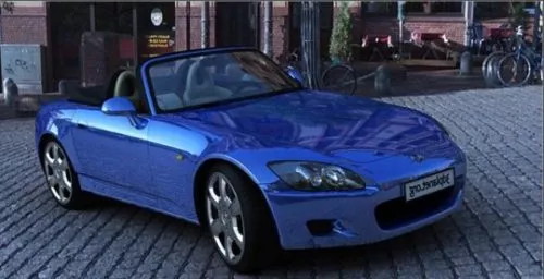 Honda S2000 3d model Honda S2000 3d model