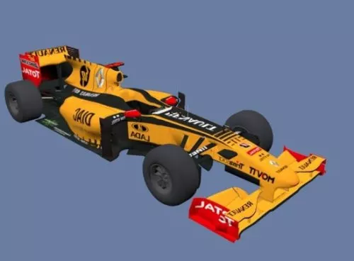 Renault F1 Car 3d model Renault F1 Car 3d model