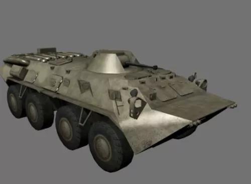 Btr 80 3d model Btr 80 3d model