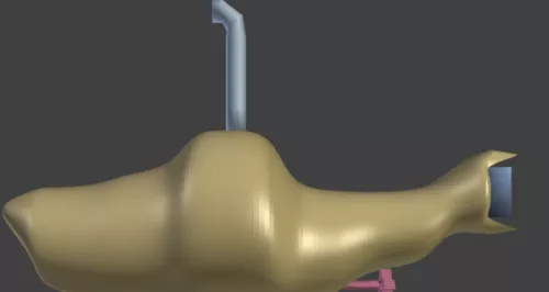 Sub Marine 3d model Sub Marine 3d model
