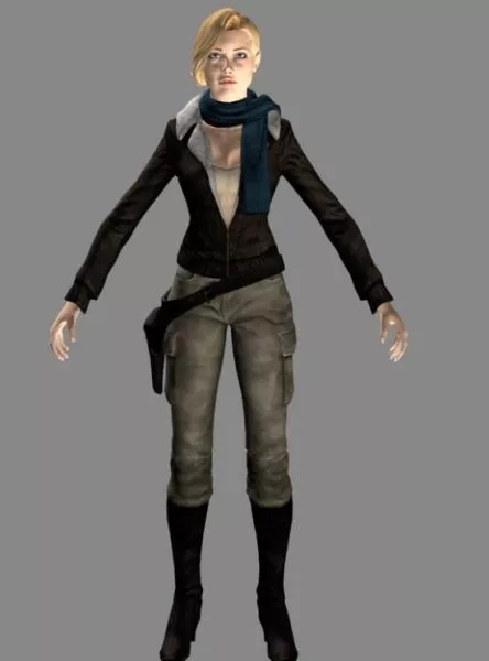 Skylar Saint Claire Character 3d model Skylar Saint Claire Character 3d model