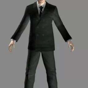 Male Civilian Character 3d model